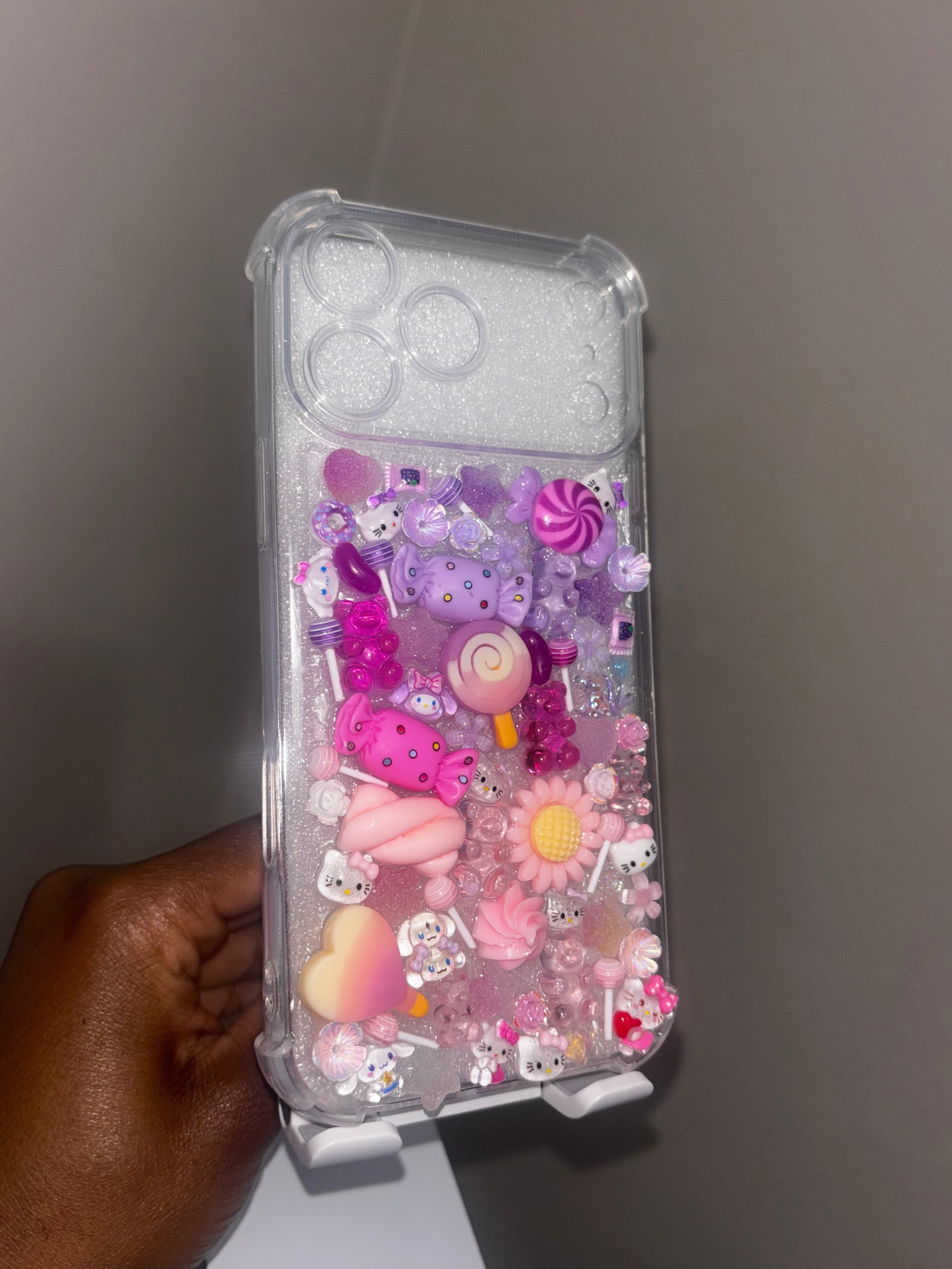 Pink and Purple Candy Land iPhone 17 Pro Max Junk Case