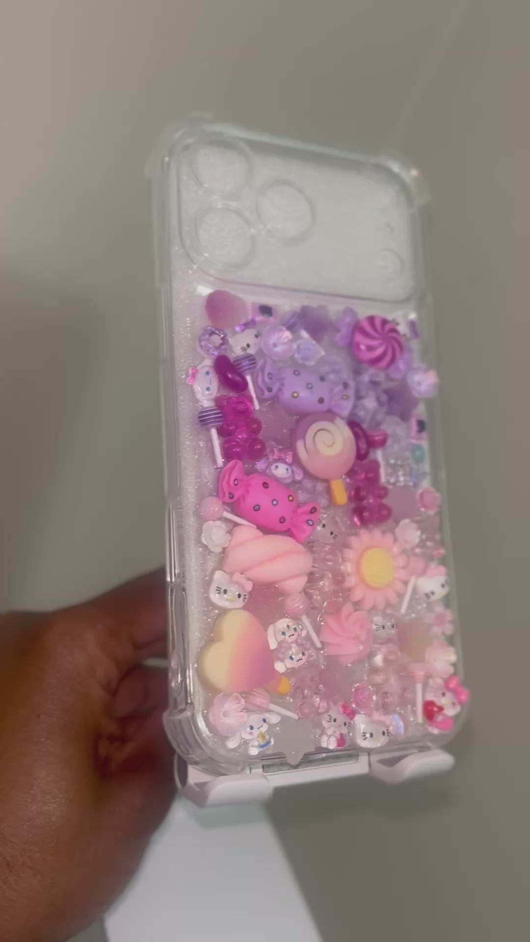 Pink and Purple Candy Land iPhone 17 Pro Max Junk Case